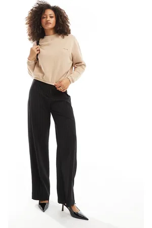 SCALPERS Basic Band Sweater In Camel