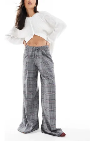 SCALPERS Plaid Pants In