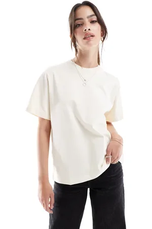 SCALPERS Heavy Solid Tee In Natural