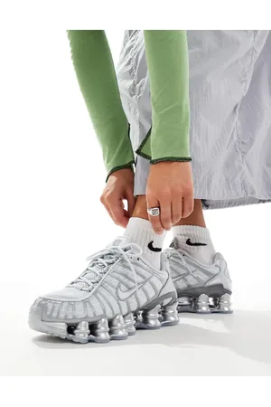 Nike Shox TL sneakers in gray and