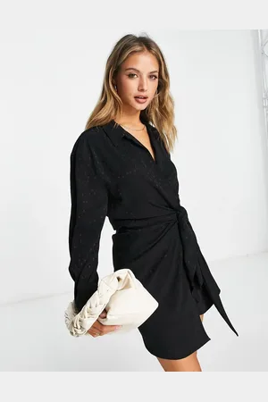 SCALPERS Skull star midi dress in