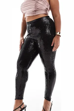 Yours Sequin leggings in