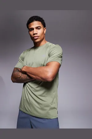New Balance Sport essentials t-shirt in khaki