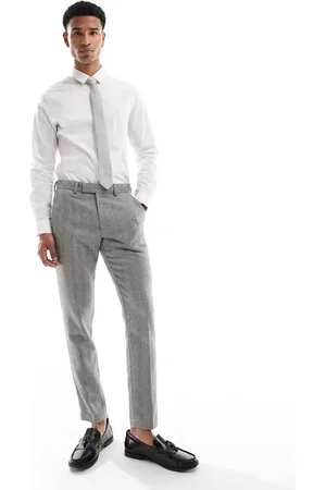ASOS New skinny wool blend suit pants in