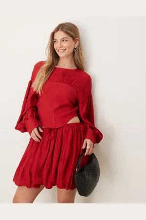 Ghospell Ruched top in - part of a set