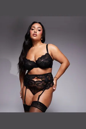 ASOS ASOS DESIGN Curve Lola lace underwired bra in