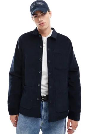 French Connection French Connection smart shacket with collar and pockets in
