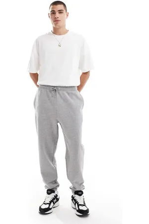 ASOS Essential tapered sweatpants in heather
