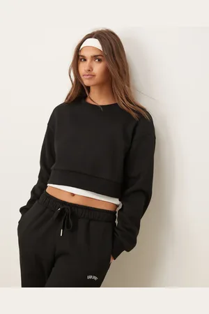 Urban Threads Lounge cropped sweatshirt in