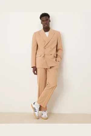 ASOS Straight leg suit pants in camel