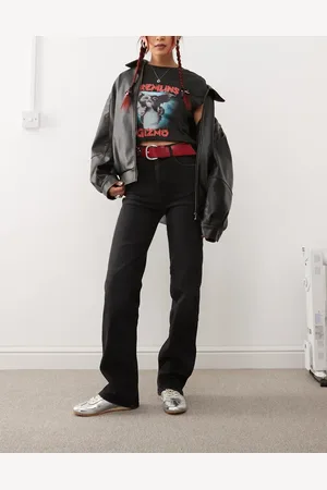 Dr Denim Moxy straight leg jeans in mist