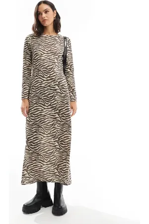 SCALPERS Animal dress in animal print