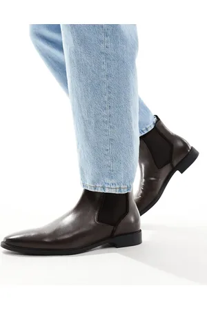 ASOS Chelsea boots in leather