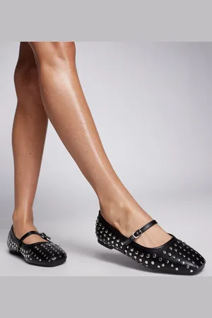 Public Desire Arkel flat stud ballet flats in