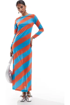 SCALPERS Jery stripes dress in stripes