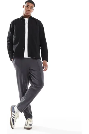 Only & Sons Canvas utility overshirt in