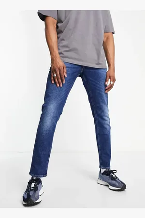 ASOS Stretch slim jeans in dark wash blue