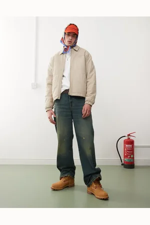 COLLUSION Harrington jacket in neutral