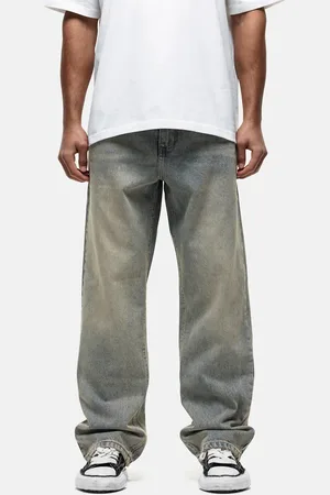 Good For Nothing Straight leg jeans in sand wash