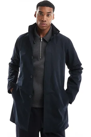French Connection French Connection lined funnel neck trench jacket in