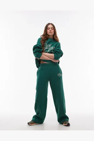 Topshop Graphic cape town sweatpants in dark - part of a set