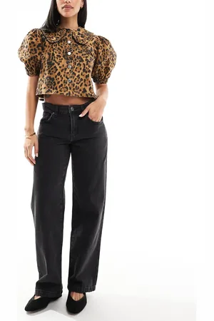 Cotton On Cotton On low rise straight leg jeans in graphite