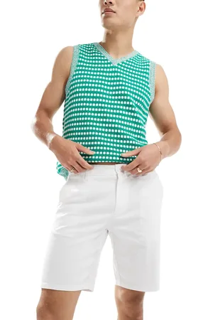 Only & Sons Linen mix chino shorts in