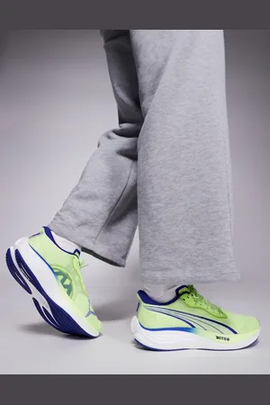 PUMA Velocity Nitro 3 sneakers in fizzy apple