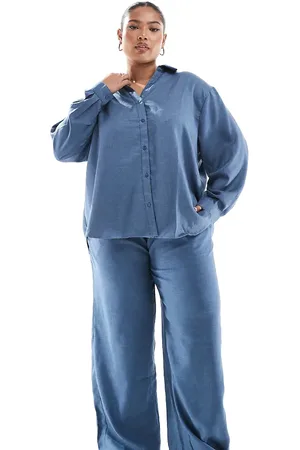 ONLY Elasticated chambray pants in - part of a set