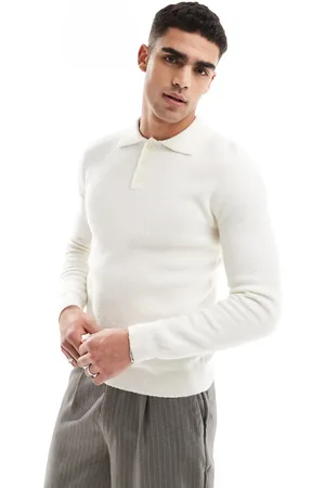 SCALPERS Gibson polo sweater in off
