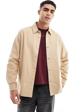 SCALPERS Lambeth overshirt in camel
