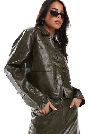 SCALPERS Eyelet jacket in