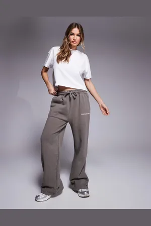 Good For Nothing Core wide fit sweatpants in beige