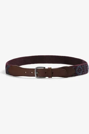 SCALPERS Belt In Burgundy