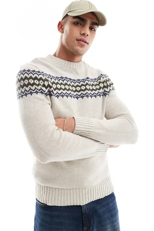 SCALPERS Winter Zorn Tricot Sweater In Cream