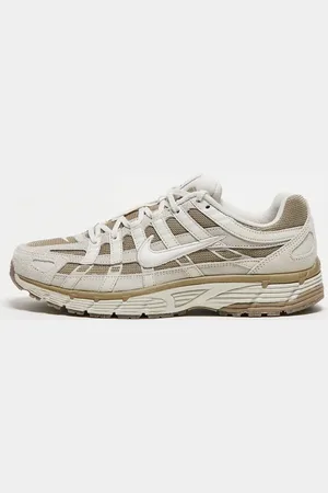 Nike P-6000 sneakers in white and brown