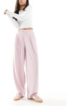 Stradivarius Tailored balloon leg pants in