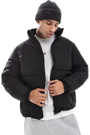 Only & Sons Boxy oversized puffer jacket in
