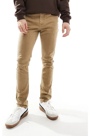 Threadbare Slim fit chino pants in stone