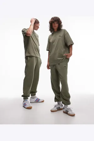 Lacoste Logo sweatpants in khaki