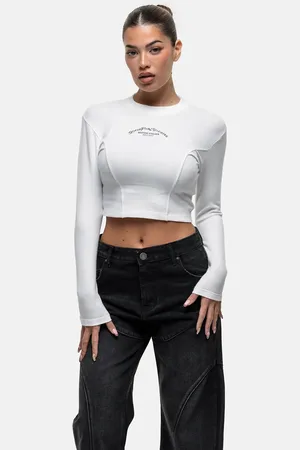 Good For Nothing Branded core long sleeve t-shirt in