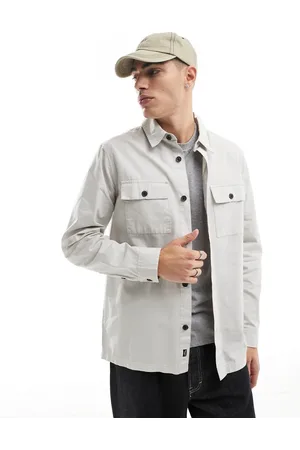 Threadbare Overshirt in off