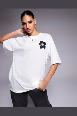 Hugo Blue Oversized tee with graphic in