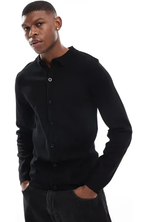 Threadbare Knitted long sleeve shirt in