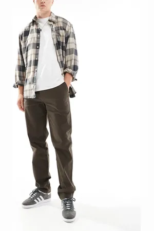 Threadbare Slim fit chino pants in chocolate