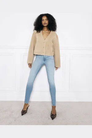 River Island Mid rise skinny jeans in medium denim