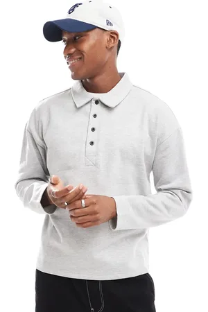 Another Influence Half button rugby sweat in