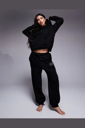 EA7 Armani gold logo sweatpants in - part of a set