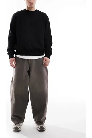 ASOS Oversized baggy jeans in washed