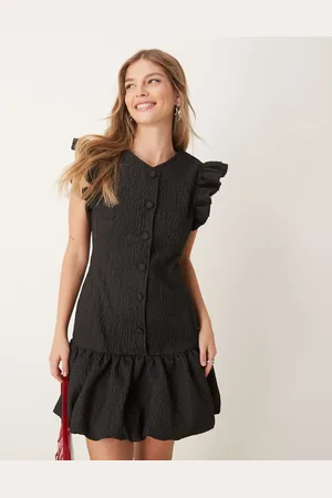 Ghospell Jacquard mini dress in